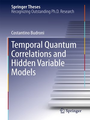 cover image of Temporal Quantum Correlations and Hidden Variable Models